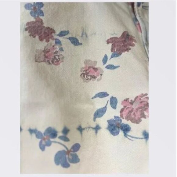 Joe’s Fiore Ultra High-Rise Tie-Dye Floral Slim Jeans - Size 29 - NWOT - Picture 9 of 11